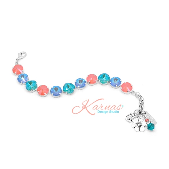 🎉HP🎉ALOHA 12mm Bracelet Crystal KDS - Picture 3 of 4